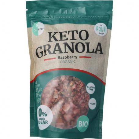 Granola framboos bio van Go-Keto