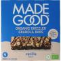 Granola bar vanilla bio van Madegood