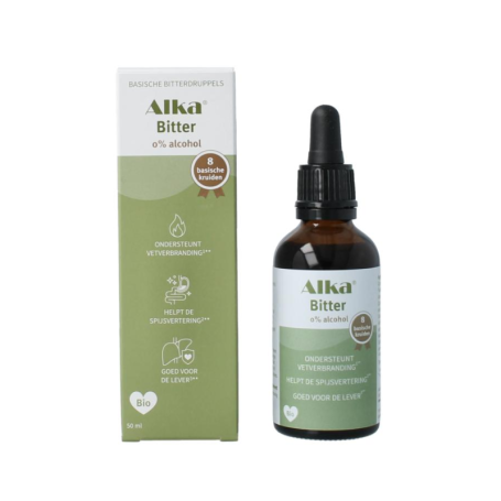 Alka Bitter Druppels 0% Alcohol (50 ml) van Alka