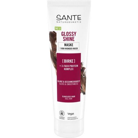 Glossy shine mask birch van Sante