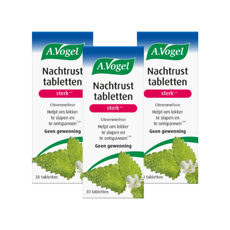 3x A Vogel Nachtrust sterk (30 tabletten) van A Vogel
