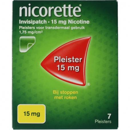 Patch invisible 15mg van Nicorette
