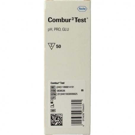 Combur 3 teststrips van Roche
