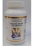 Vitamine B3 niacine 500mg van Vital Cell Life