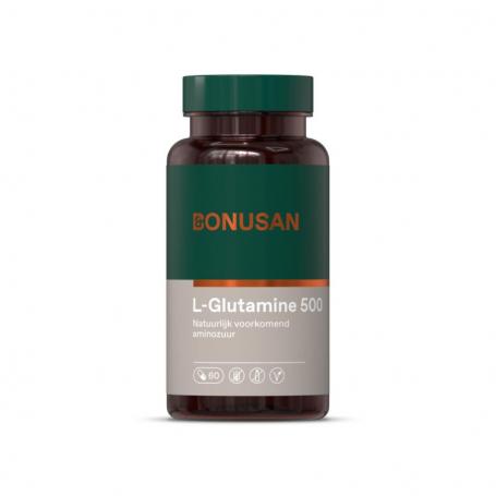 Bonusan L-Glutamine 500 mg (60 capsules) van Bonusan