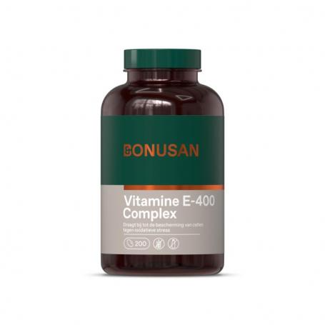 Bonusan Vitamine E 400 complex (200 capsules) van Bonusan