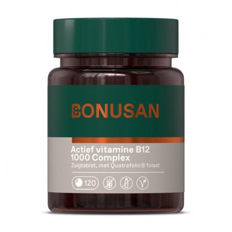 Bonusan Vitamine B12 1000mcg actief (120 zuigtabletten) van Bonusan