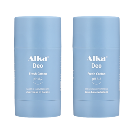 2x Alka Deo fresh cotton (75 ml) van Alka
