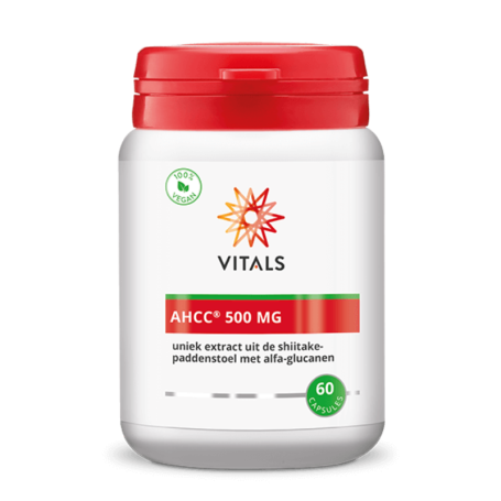 Vitals AHCC 500mg (60 capsules) van Vitals