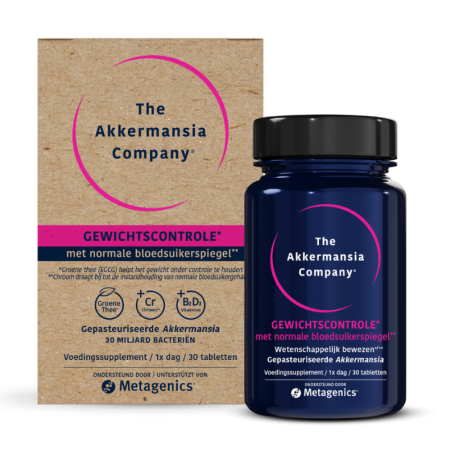 Metagenics Akkermansia gewichtscontrole V2 (30 capsules) van Akkermansia