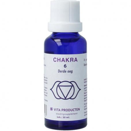 Chakra 6 derde oog (indigo) van Vita