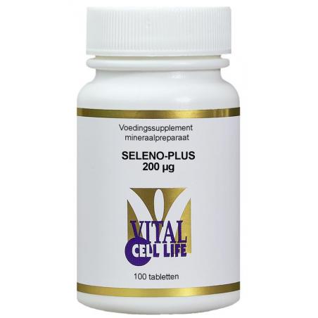 Seleno plus seleniummethionine 200 mcg van Vital Cell Life