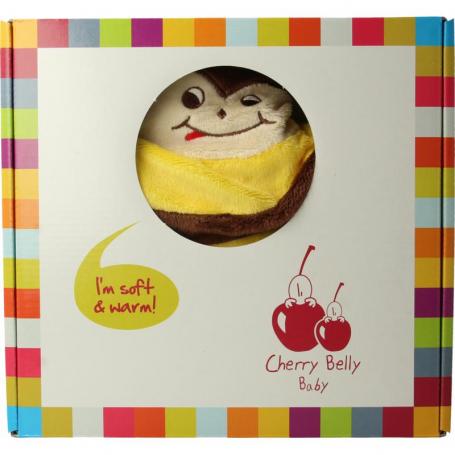 Cherry belly baby kersenpitkussen honey bee van Cherry Belly