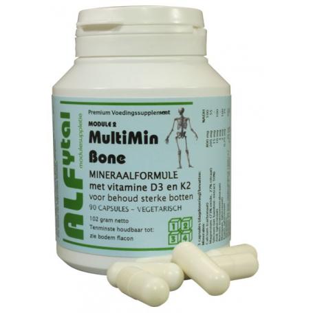 MultiMin bone botformule met vit. D3 en K2 van Alfytal