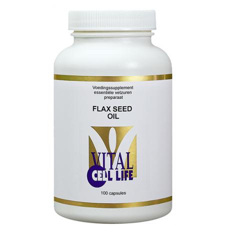 Flax seed oil 1000mg van Vital Cell Life