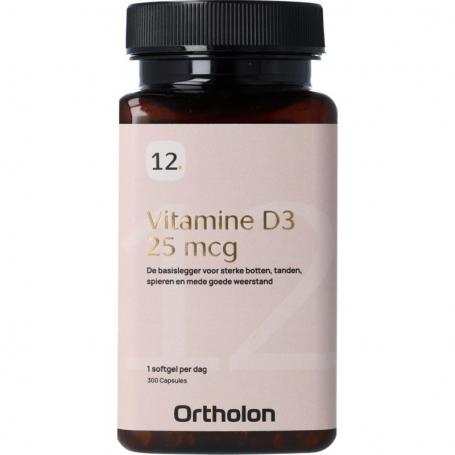 Vitamine D3 - 25mcg van Ortholon