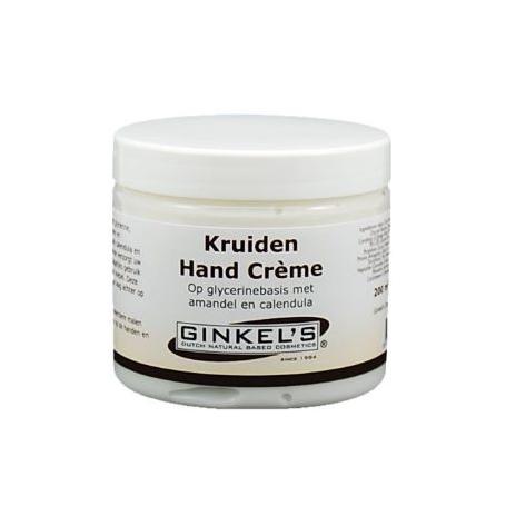 Kruiden handcreme van Ginkel's