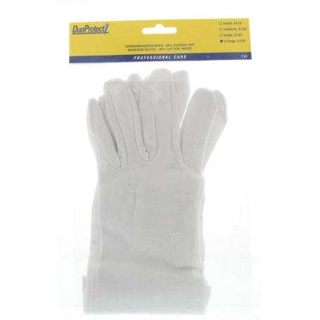 Handschoen katoen maat XL van Duoprotect