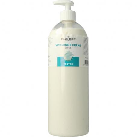 Vitamine E creme 1000ml tester van Jacob Hooy