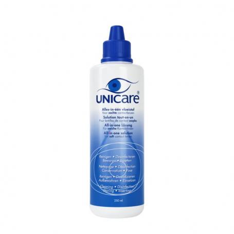 Unicare AIO lenzenvloeistof voor zachte lenzen van Unicare