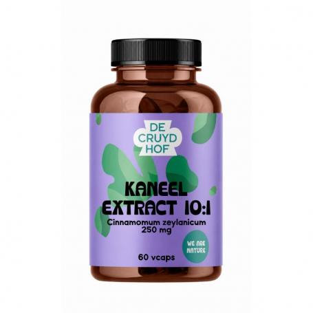De Cruydhof Kaneel extract 10:1, 60 vcaps van De Cruydhof