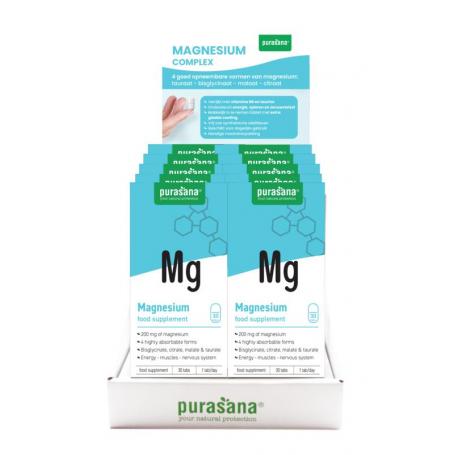 Display Magnesiumcomplex GEVULD van Purasana