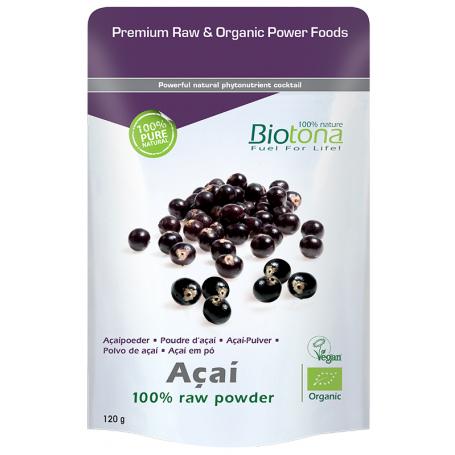 Biotona Açai raw 120 gr BIO van Biotona