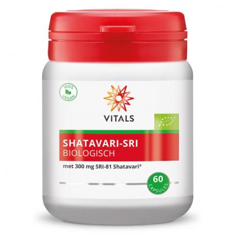 Shatavari-SRI Biologisch 60c van Vitals