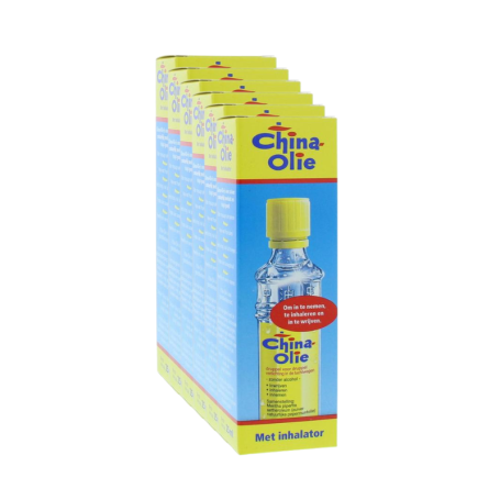 6x China olie van Chinaolie