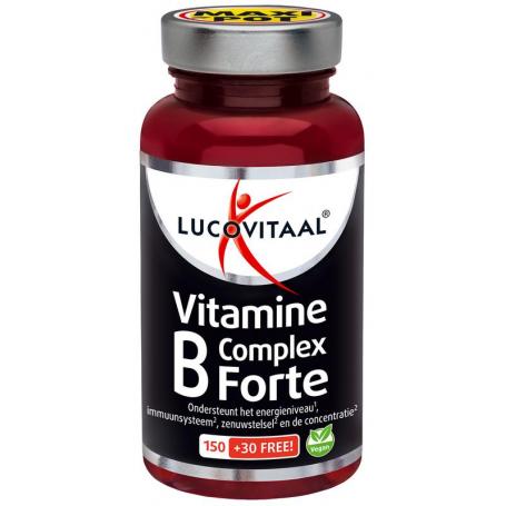 Vitamine B Complex Forte MAXI POT van Lucovitaal