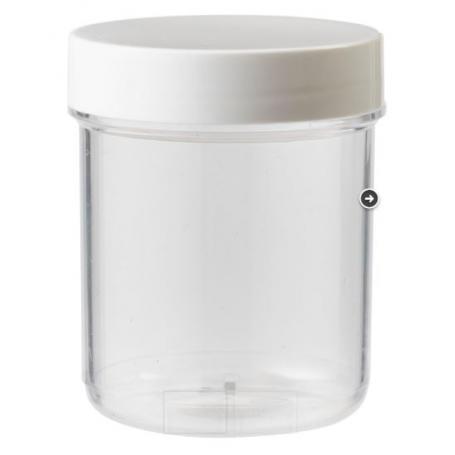 Plastobel tabletfles transparant gedopt 70 ml van Blockland