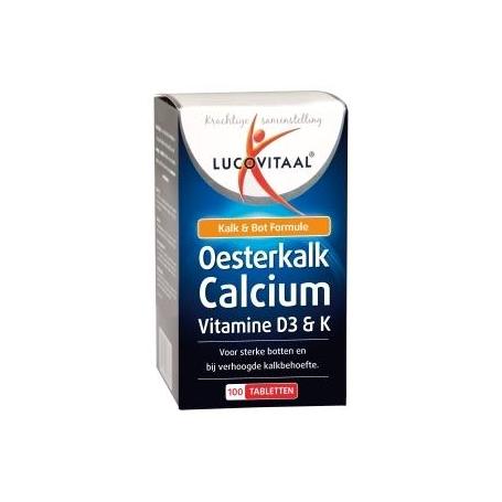 Oesterkalk calcium tabletten van Lucovitaal