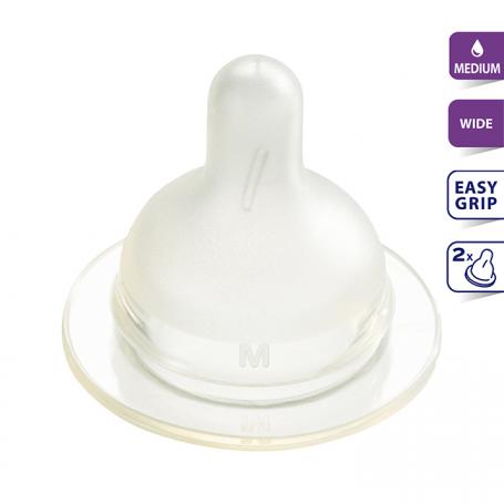 Flesspeen soft breed medium van Difrax