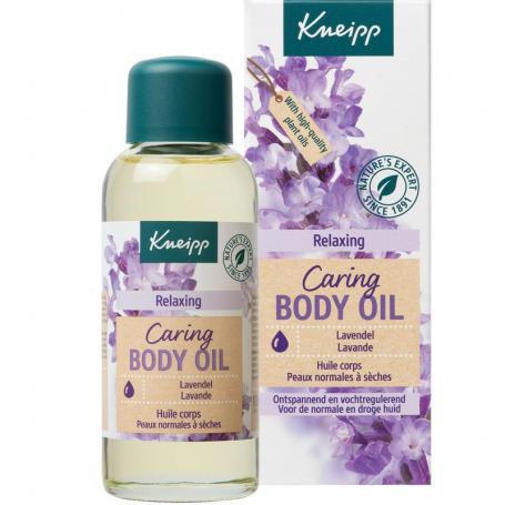 Relaxing caring body oil lavendel van Kneipp