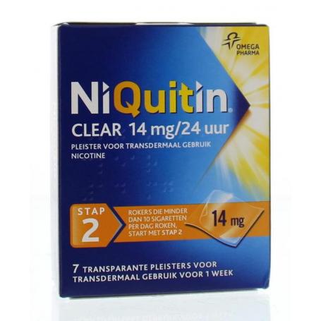 Stap 2 14 mg van Niquitin