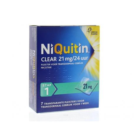 Stap clear 21 mg/24 uur van Niquitin