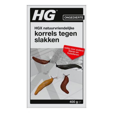 X korrels tegen slakken van HG