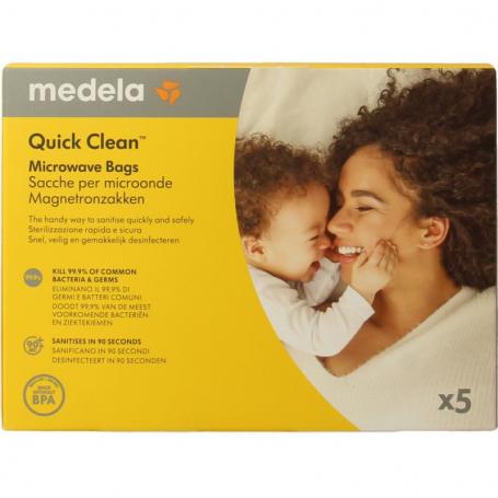 Quick clean magnetronsterilisatiezakken van Medela