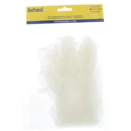 Handschoen vinyl poedervrij medium van Duoprotect
