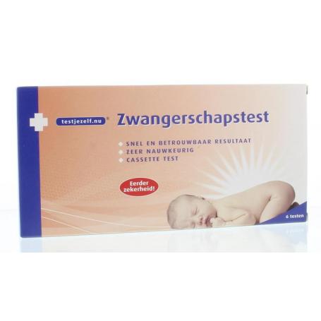Zwangerschapstest casette van Testjezelf.nu
