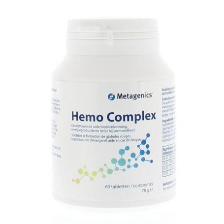 Metagenics Hemo complex (60 tabletten) van Metagenics