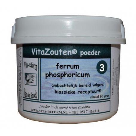 Ferrum phosphoricum poeder nr. 03 van Vitazouten