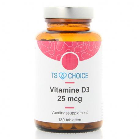 Vitamine D3 25mcg van TS Choice