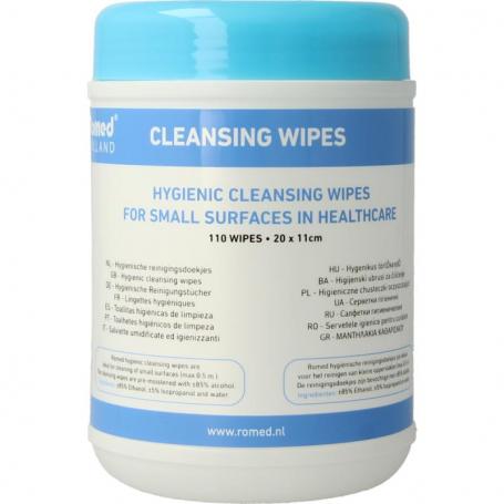 Alcohol doekjes dispenser van Romed