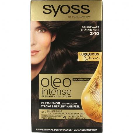Color Oleo Intense 2-10 bruinzwart haarverf van Syoss