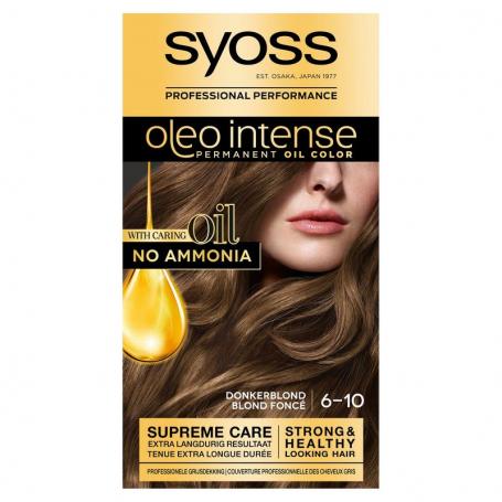 Color Oleo Intense 6-10 donkerblond haarverf van Syoss