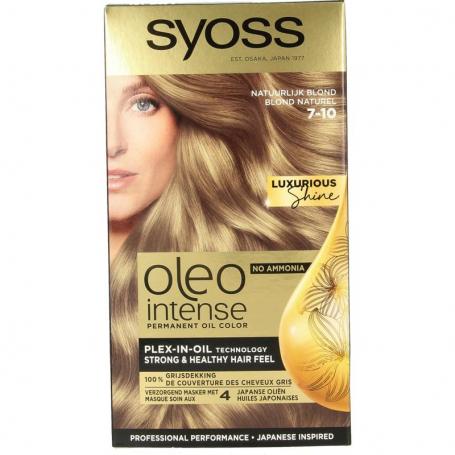 Color Oleo Intense 7-10 natuurlijk blond haarverf van Syoss
