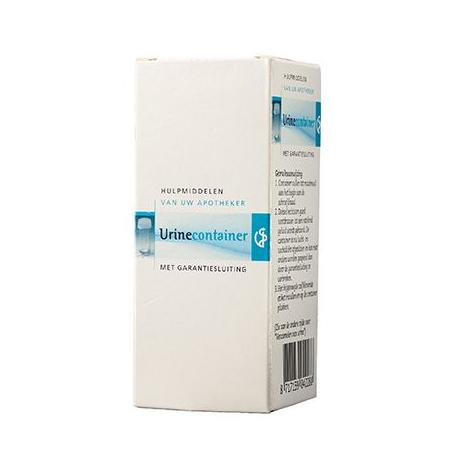 Urinecontainer 60 ml met garantiesluiting van Spruyt Hillen