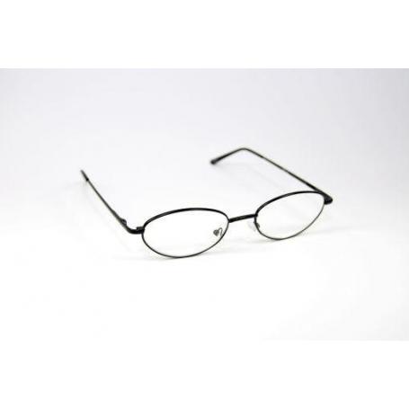 Leesbril universeel zwart +2.00 van Melleson Eyewear