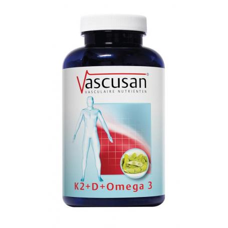K2 vitamine D omega 3 van Vascusan